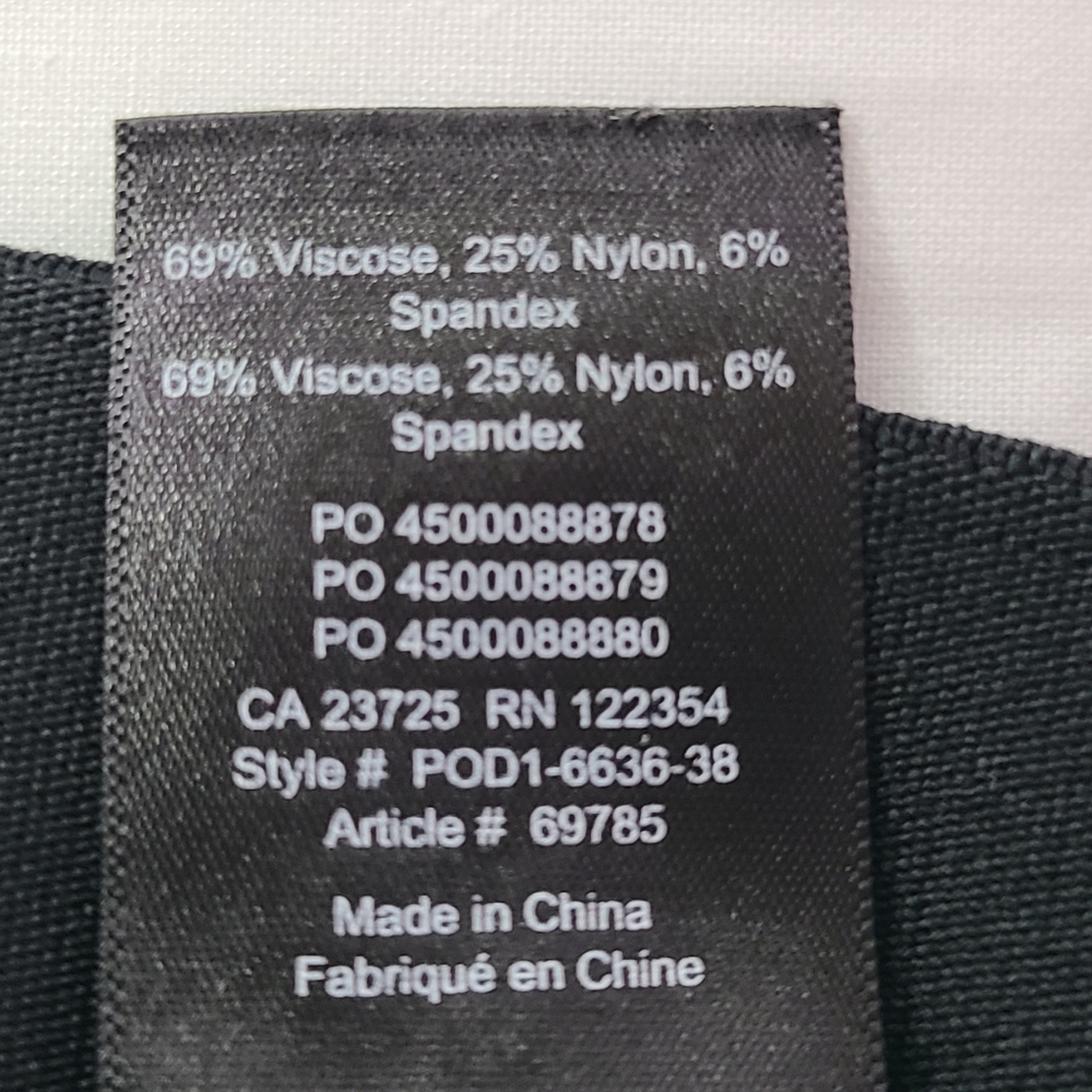 Babaton Aritzia Black High Rise Ankle Pants Women’s Size L Pull On Cropped - Picture 4 of 5